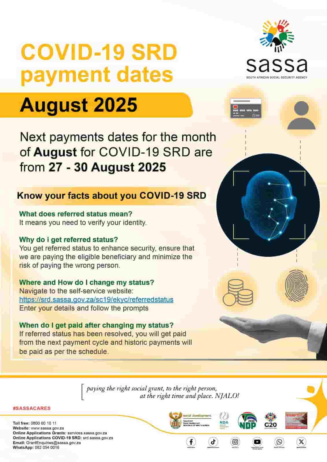 SASSA Status Check August 2025